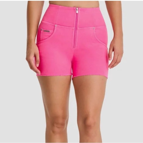 Freddy WR.UP® SNUG JEANS Candy Pink Stretch Shorts XXS Better than NEW - Picture 2 of 4